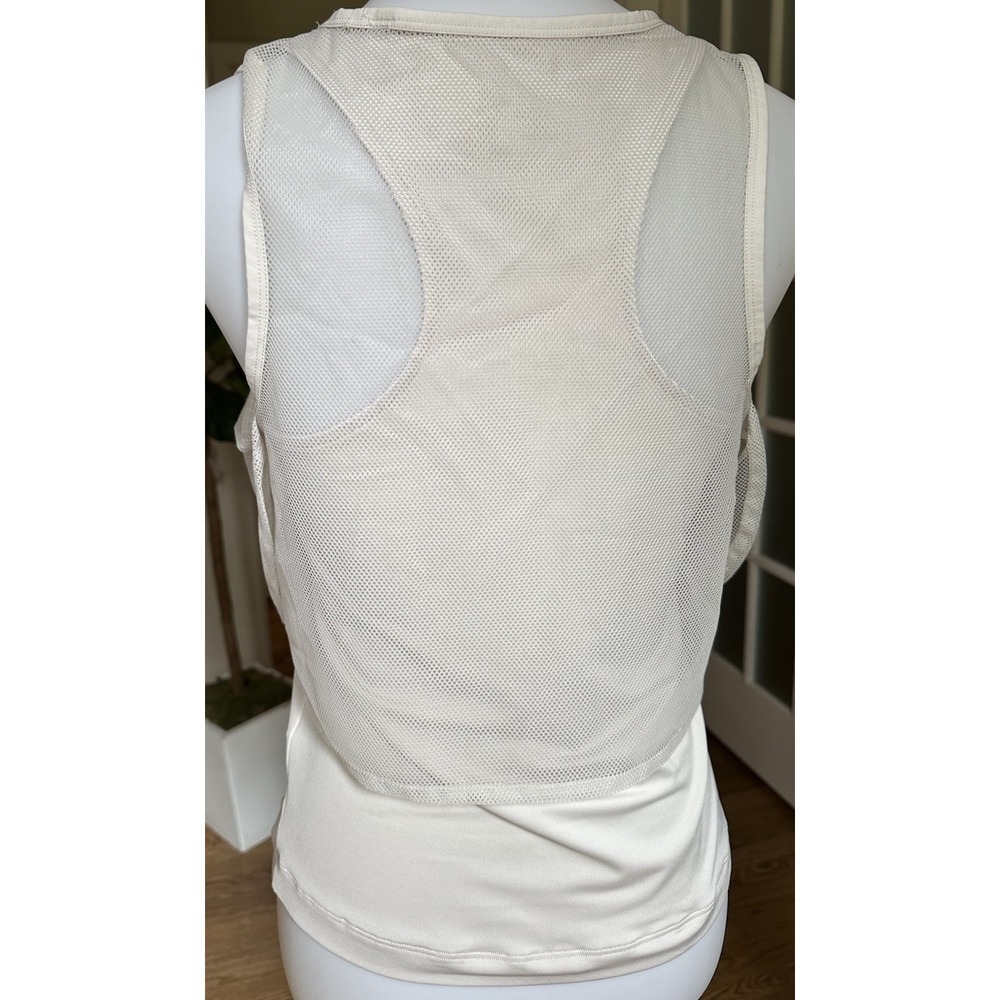 Nike Court Elevated Essential Dry Tank light orewood brown/white Tennis Top M - Picture 7 of 9